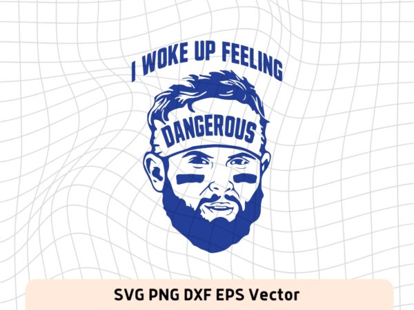 Baker-Mayfield-SVG-I-Woke-Up-Feeling-Dangerous-svg