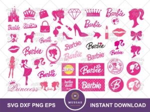 Barbie-SVG-Cricut-Bundle-Vector-Image-Barbie-EPS