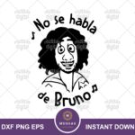 Bruno-SVG-No-talk-of-Bruno-silhouette-Clip-art