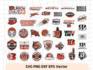 Cincinnati-Bengals-Cut-Files-Cricut-Bundle-SVG-DXF-PNG-EPS