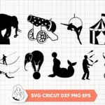 Circus-Set-SVG-Bundle-Circus-Clipart-Silhouette