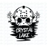 Crystal-Lake-Friday-Jason-Voorhees-Vector-PNG-SVG