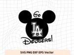 Los-Angeles-Dodgers-SVG-Disneyland