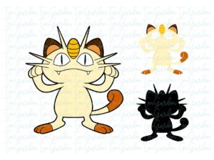 Meowth-Svg-Pokemon-Clipart-Layered