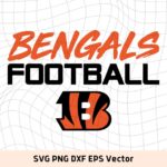 Cincinnati Bengals Football PNG Image, Bengals SVG Cricut