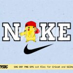 Nike Pokemon SVG, Nike Pikachu Fun Series for Cricut Project