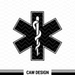 Star of Life Clip Art SVG