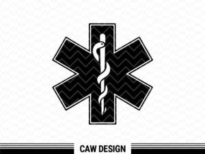 Star of Life Clip Art SVG