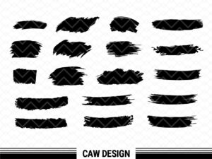 brush stroke svg bundle, storkes clip art, brush stroke cricut