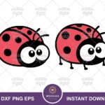 cocomelon ladybug png, lady bug svg cricut image