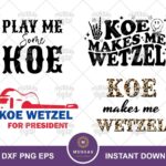 koe wetzel svg bundle 2023