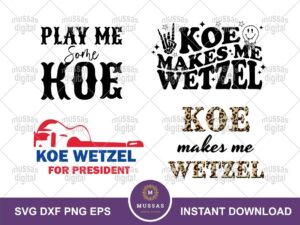 koe wetzel svg bundle 2023