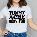 vintage tummy ache survivor svg