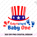 American Baby One PNG File