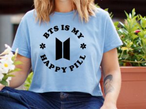 BTS is my happy pill SVG