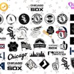 Chicago White Sox SVG, MLB White Sox Baseball Vector Design 2023