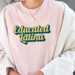 Educated Latina SVG T-Shirt Design