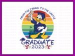 Graduate Tassel To Castle Donald Duck svg png