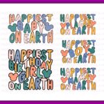 Happiest SVG Bundle, Mouse, Happiest On Earth, Mom, Sister, Boy