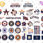 Houston Astros SVG Bundle, MLB Astros PNG, Vector Design Logo