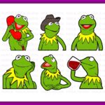 Kermit SVG, Kermit the Frog Muppet Sesame Street PNG