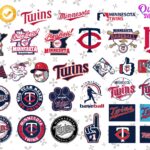 Minnesota Twins SVG Image Logo Vector Bundle, MLB Minnesota Cricut