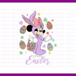 Minnie Mouse Easter Happy Easter Egg Mouse Bunny Ear