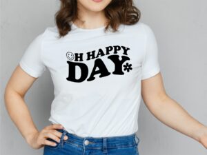 Oh Happy Day SVG Cricut File