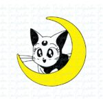 Sailor Moon Svg Cat Moon eps