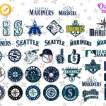 Seattle Mariners Clip Art Logo Image, Seattle Mariners SVG, Png, DXF, Mlb Seattle Mariners Vector