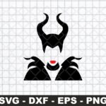 Simple and Easy to Cut, Maleficent SVG