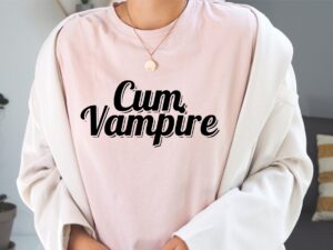 cum vampire SVG PNG Design