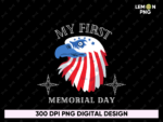 my first memorial day png pdf design