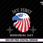 my first memorial day png pdf design