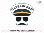 Captain Daddy Shirt Design