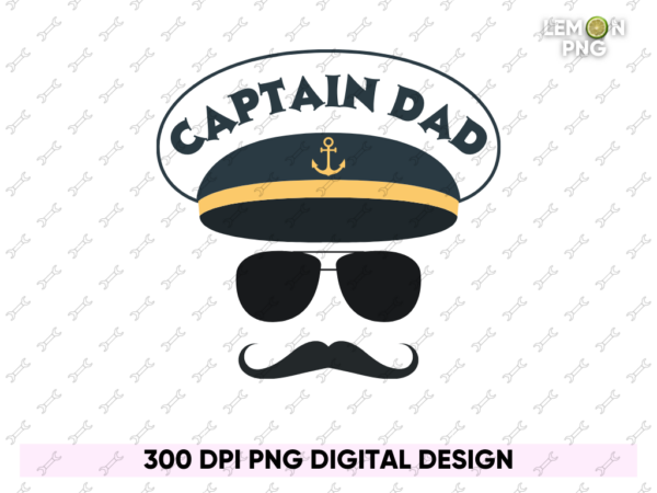 Captain Daddy Shirt Design