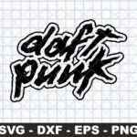 Daft Punk Logo SVG, Punk Band PNG