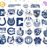 Indianapolis Colts Logo SVG Cricut, NFL Design, Vector, PNG, DXF