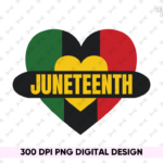 Juneteenth Design Sublimation