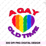 LGBTQ Pride love rainbow PNG Design