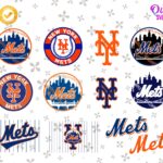 New York Mets Logo SVG, MLB Baseball Vector, Mets PNG