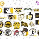 Pittsburgh Pirates Logo SVG, MLB Baseball Vector, Pittsburgh Pirates PNG Instant Download