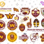 Washington Football SVG Logo, Mascot, Design PNG Vector