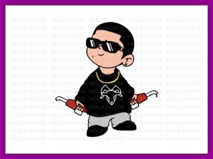 baby Daddy yankee svg, baby benito svg cricut