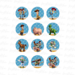 cup cake topper Toy Story png