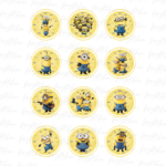 cupcake topper minions