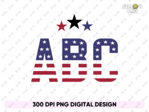 memorial day alphabets Shirt Design