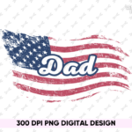 memorial day for dad T-Shirt Design