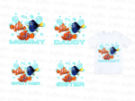 t-shirt family Finding Nemo PNG