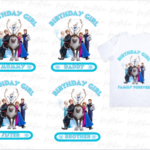 t-shirt family Frozen PNG Design